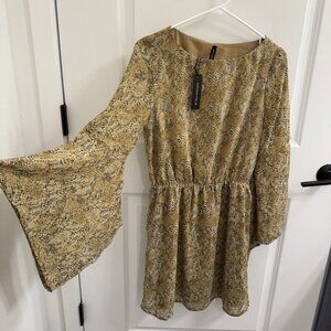 NWT - W118 by Walter Baker Eva Snake Print Mini Dress – XS – Boho Chic